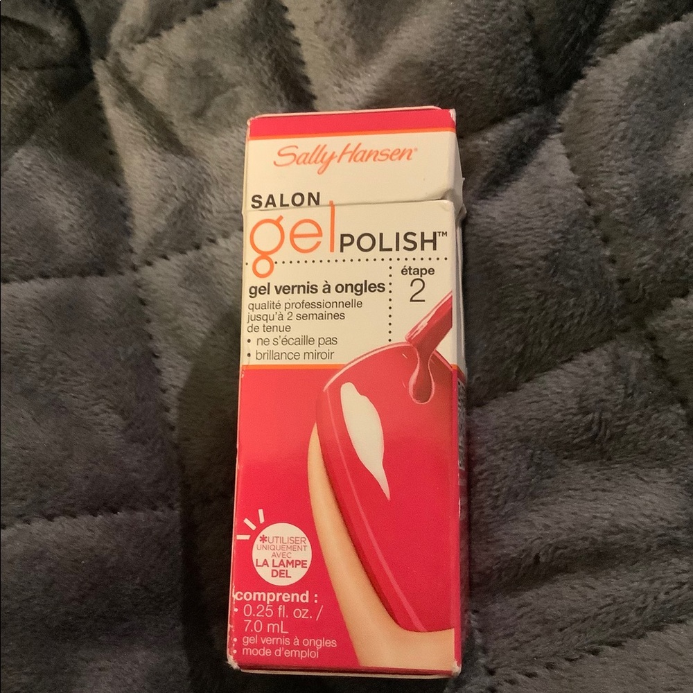 Sally Hansen gel polish step 2